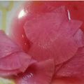 トラとつる's cooksnap of when they made 赤城大根の甘酢漬け.
