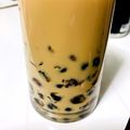 月とぱんだ's cooksnap of when they made 簡単♪手作りタピオカミルクティー.