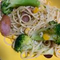 67luna's cooksnap of when they made ウインナーとブロッコリーのパスタ♪.