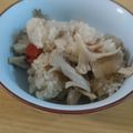 柊さくら's cooksnap of when they made バターしょうゆの炊き込み舞茸ごはん.