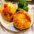 ☆momomama☆'s cooksnap of when they made 里芋とさつま芋のとろりコロッケ.