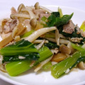 にゃぁくん's cooksnap of when they made きのこと豚肉の中華炒め.