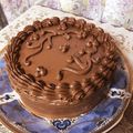 りりこ☆彡's cooksnap of when they made ガナッシュクリームが絶品チョコケーキ.