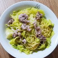 ＊なぁ＊'s cooksnap of when they made ✿豚肉の塩焼きそば♪レンジで簡単✿.