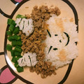 まーさんれなさん's cooksnap of when they made 節分に☆皆で食べよう鬼の大きなそぼろご飯.