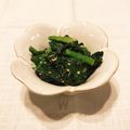 RIEK♡K♡'s cooksnap of when they made 【農家のレシピ】ほうれん草のナムル.