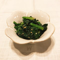 RIEK♡K♡'s cooksnap of when they made 【農家のレシピ】ほうれん草のナムル.