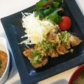まみお✳'s cooksnap of when they made 旨い ♪カリカリチキンのネギソース掛け！.