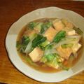 morihoto's cooksnap of when they made チンゲンサイと厚揚げの煮物.