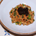 タワ師's cooksnap of when they made 混ぜて乗せるだけ納豆！(のりの佃煮).
