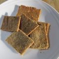 ヤム１２'s cooksnap of when they made 大豆粉とふすまの薄焼きクッキー.
