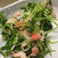 ともちゃ0502's cooksnap of when they made 豆苗とカニカマのポンマヨ和え 超簡単〜.
