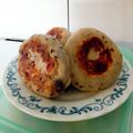 ベーカー's cooksnap of when they made ゴマあんこおやき.