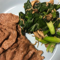 R2016's cooksnap of when they made 骨粗しょう症対策！舞茸小松菜のしらす炒め.