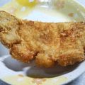 かにさんこ's cooksnap of when they made 卵不使用☆衣サクサク！とんかつ♪.