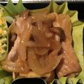 ありあり太郎's cooksnap of when they made お弁当に！豚もも薄切り肉de生姜焼き.