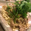 ぎんはる's cooksnap of when they made 簡単！豚肉・えのき青じそドレッシング炒め.