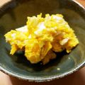 とものりのもと's cooksnap of when they made かぼちゃとゆで卵のサラダ.