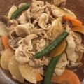 クックPZLJP4☆'s cooksnap of when they made 簡単〜豚バラ大根炒め.