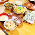 komugiko4's cooksnap of when they made カブの葉とそぼろのナンプラーレモン.