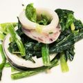 りこったちーず's cooksnap of when they made 簡単♪イカとほうれん草の白だしマヨ和え.