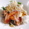928るびすけ☆☆'s cooksnap of when they made 居酒屋風！トマトと大葉の和風豆腐サラダ.