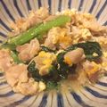 クックW1H3YS☆'s cooksnap of when they made 小松菜と豚バラの♪とろ～りチーズ丼.