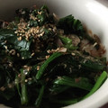 amileamila's cooksnap of when they made 鉄分豊富で低カロリー♡ほうれん草のお浸し.