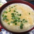♪あいみさん♪'s cooksnap of when they made ✿たまごと長いもふわふわお吸い物✿.