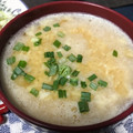♪あいみさん♪'s cooksnap of when they made ✿たまごと長いもふわふわお吸い物✿.