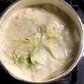 みっきーご飯大好き's cooksnap of when they made キャンベル缶の白菜クリーム煮.