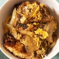 ばやし's cooksnap of when they made オリーブオイルの揚げ焼きかつ丼.
