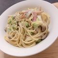 lulu_'s cooksnap of when they made アボカドの☆豆乳クリームパスタ.