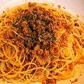 ランドセル餅's cooksnap of when they made 簡単♪絶品ボロネーゼ ミートソース.