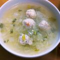 REGINAキッチン's cooksnap of when they made 喉風邪に効く！生姜と大根の鶏団子スープ.