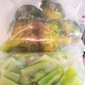 梨夜☆'s cooksnap of when they made 保存＊レンジde冷凍ブロッコリー.