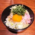 hitocame's cooksnap of when they made マグロの中落ちで 海鮮ばくだん.