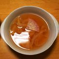 しましまあひる's cooksnap of when they made 赤かぶのお味噌汁.