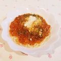 Richland☆Y's cooksnap of when they made ミートソースパスタ♪.