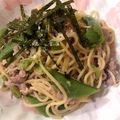 katze37's cooksnap of when they made ワンポットパスタ★和風キノコスパゲッティ.