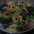 ニャ〜子♪'s cooksnap of when they made ん～いい香り☆ベーコンちくわのバタポン☆.