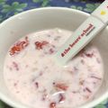 むーたろ☆★'s cooksnap of when they made 食べるいちごミルク♡.