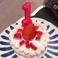 かなぴょー's cooksnap of when they made 簡単！10分で作れる赤ちゃんケーキ！.