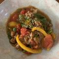 クック2JWD2O☆'s cooksnap of when they made レンジで楽チン♪焼き肉風！トマトの肉炒め.