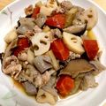 マダムスカーレット's cooksnap of when they made 豚バラ肉と根菜の煮物.