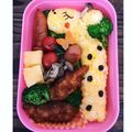 みーくん☆みーたん☆'s cooksnap of when they made キリン キャラ弁.