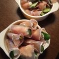 ♪さぁーちゃん♪'s cooksnap of when they made 材料3つですぐ出来る！生ハムチーズ♪.