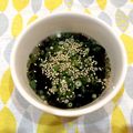 miko7195's cooksnap of when they made わかめの梅昆布茶スープ.