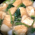 でむでみ's cooksnap of when they made だしがジュワ〜！カブとお揚げの炊いたん.