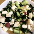 ひよこ豆ちゃん's cooksnap of when they made オクラと長いもときゅうりのネバネバサラダ.